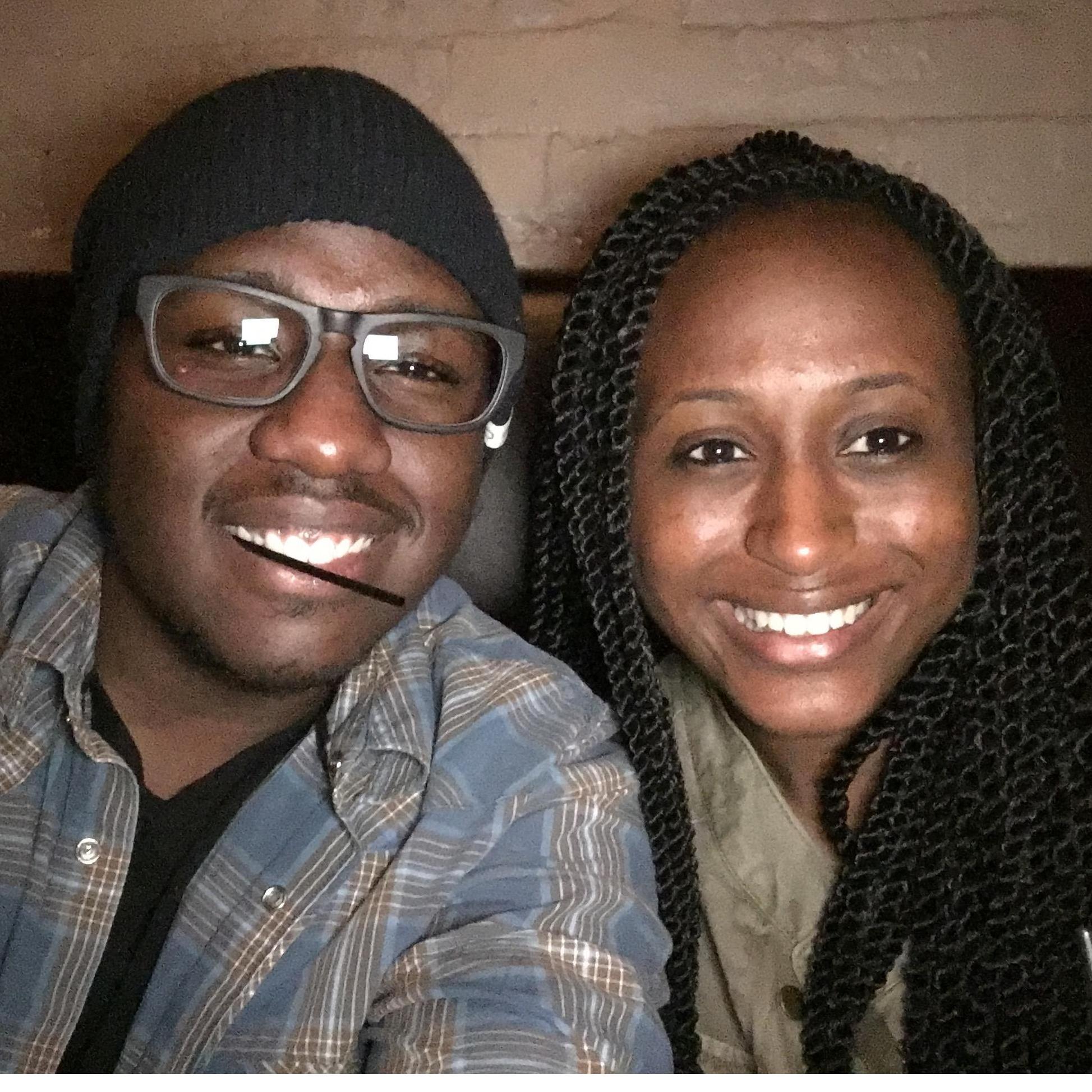 Our very first date.