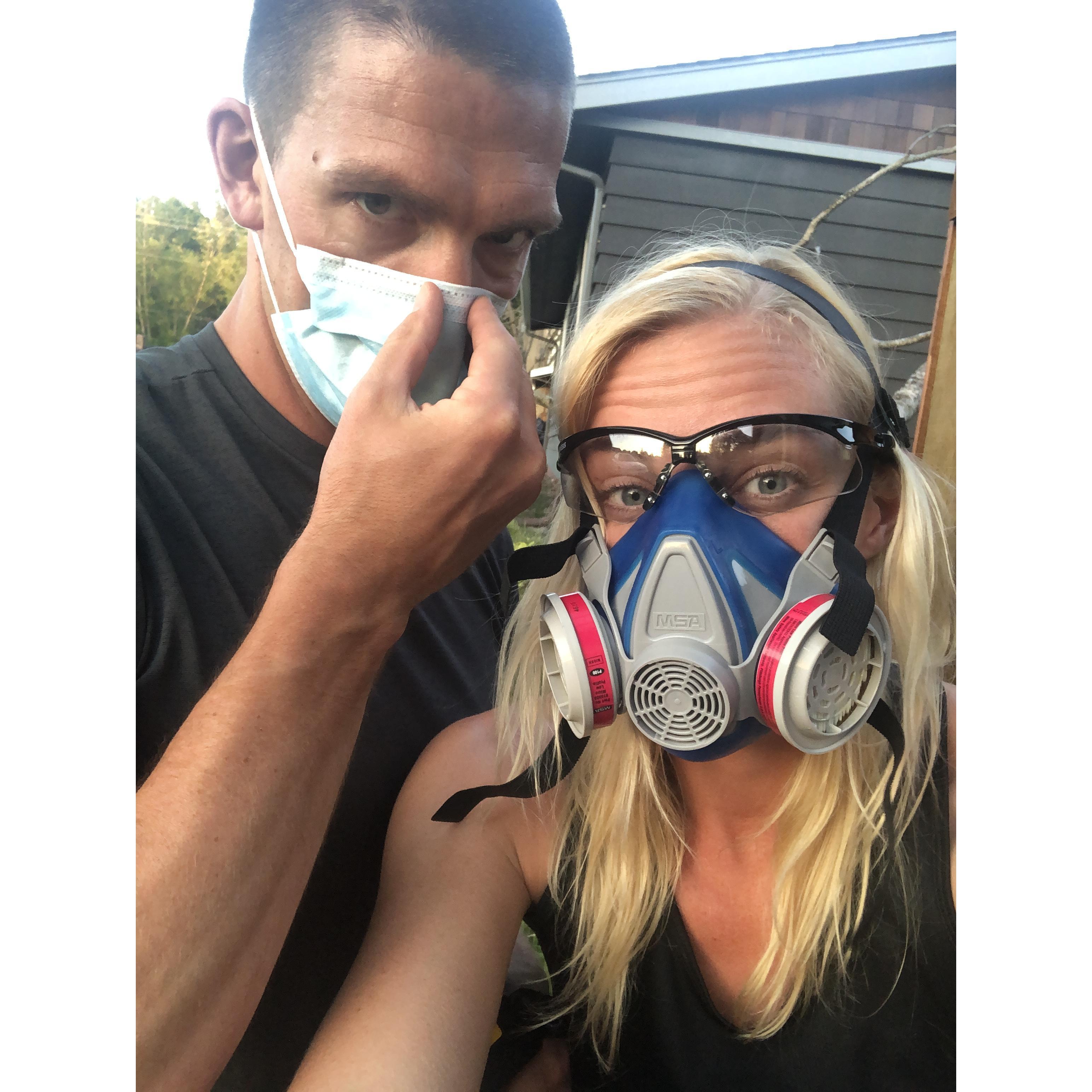 home projects, we installed a dryer vent