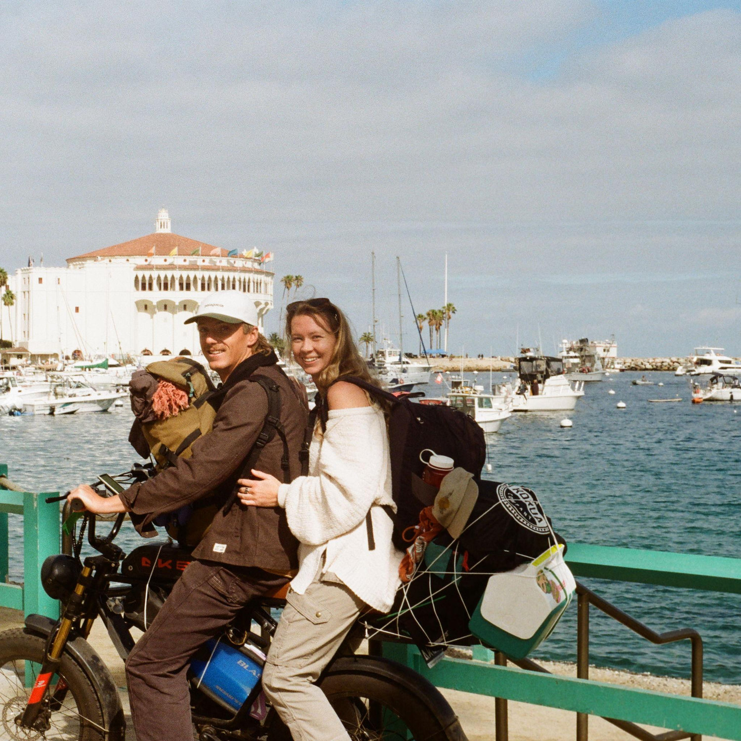 Catalina adventures! Breakin' backs (and bikes) to the MAX!