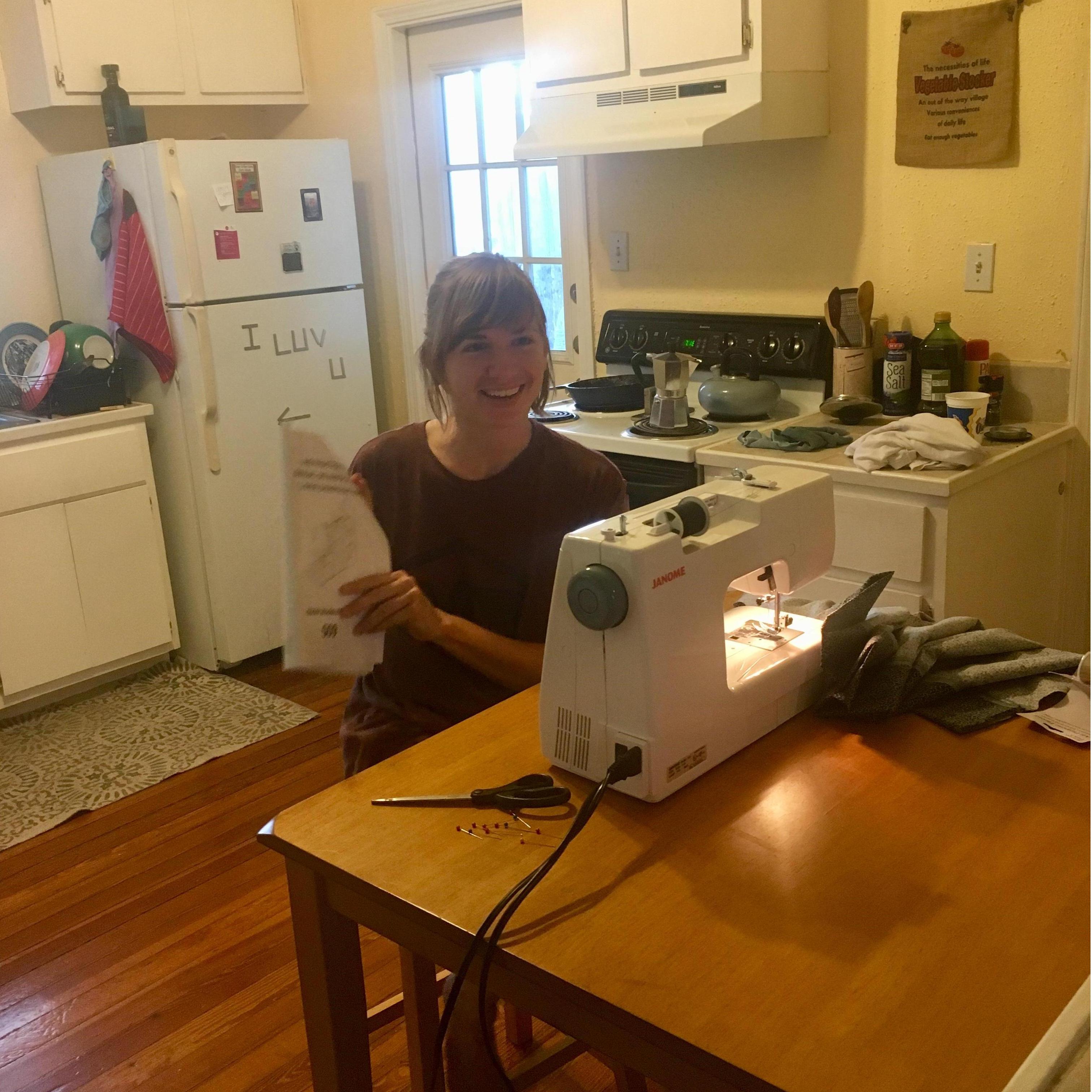 She's qualified! She read the manual.
