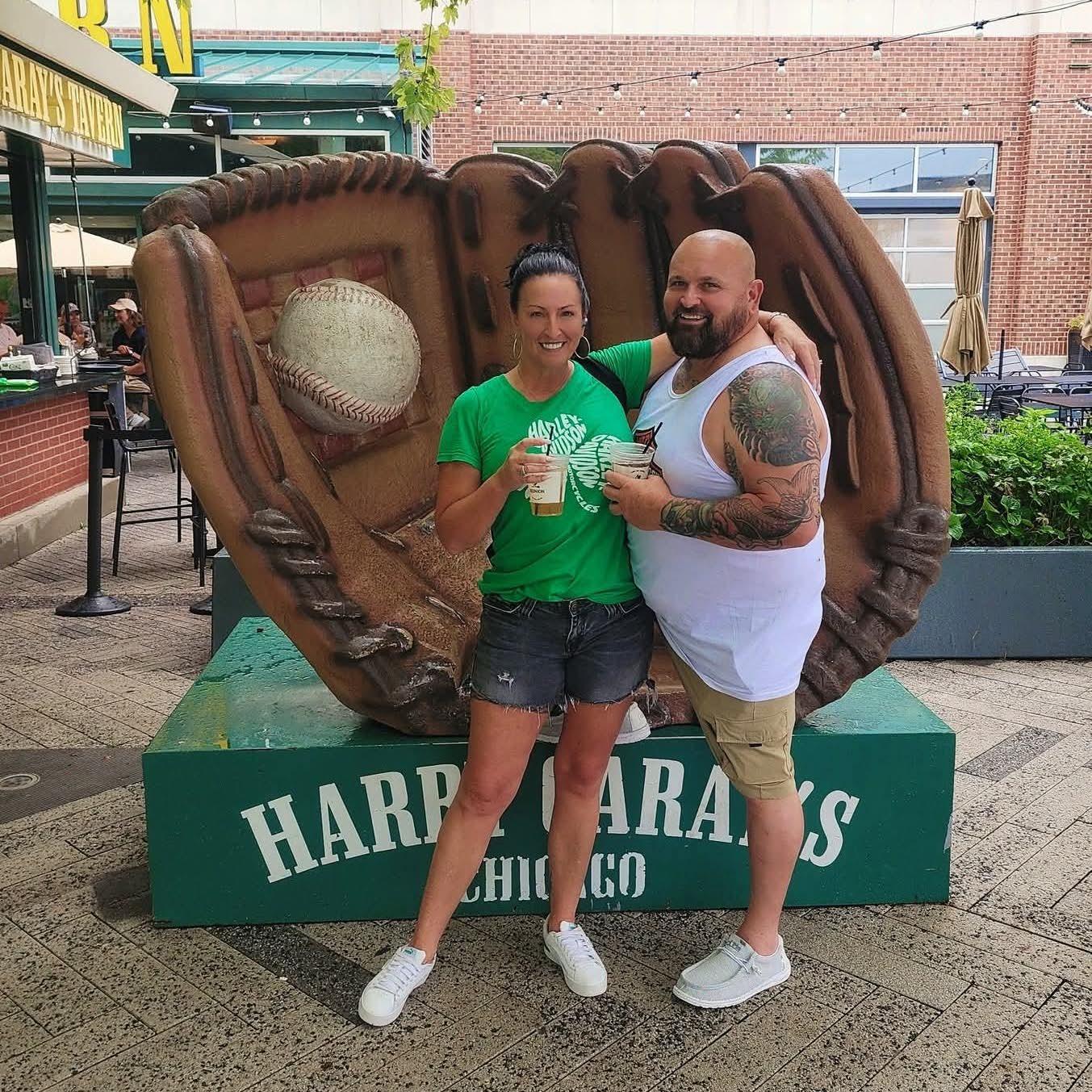 From the ballpark to the altar ⚾ 💗⛪
