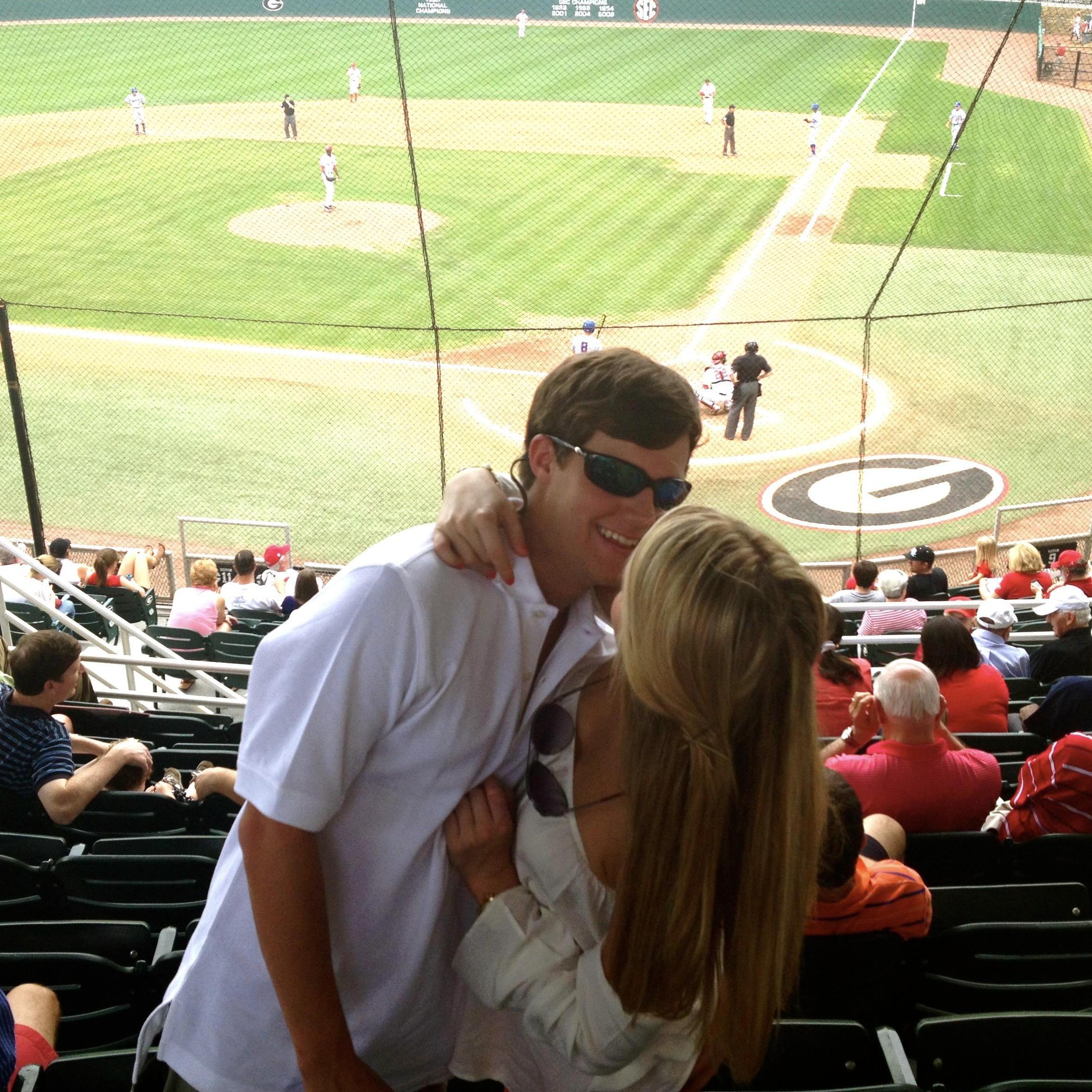 UGA baseball game - 2013