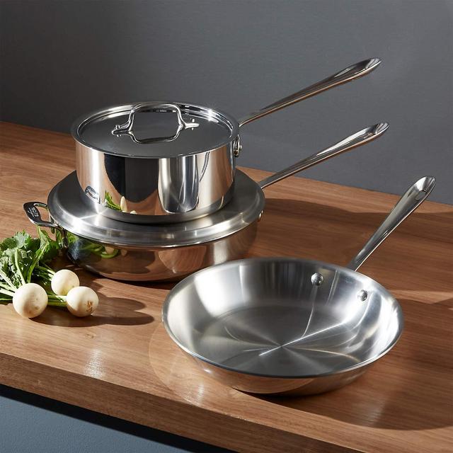 All-Clad ® d3 Stainless Steel 5-Piece Cookware Set