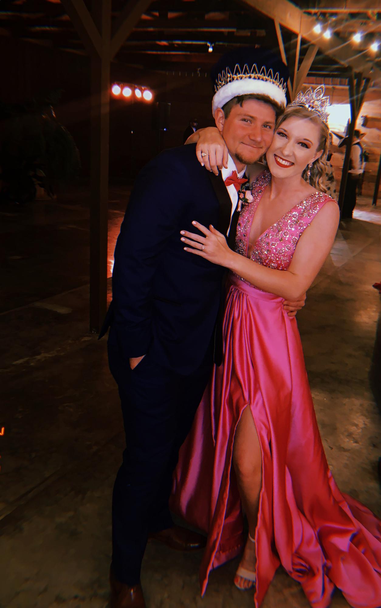 Our last prom. We were Prom King and Queen!
