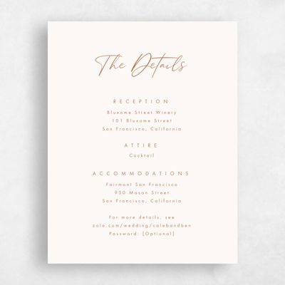 Beige Wedding Enclosure - Paloverde