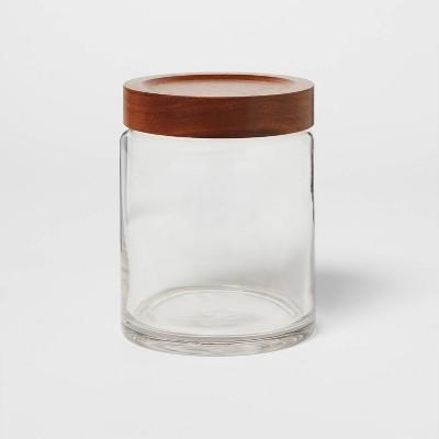 Canister Acacia/Glass Medium - Threshold™