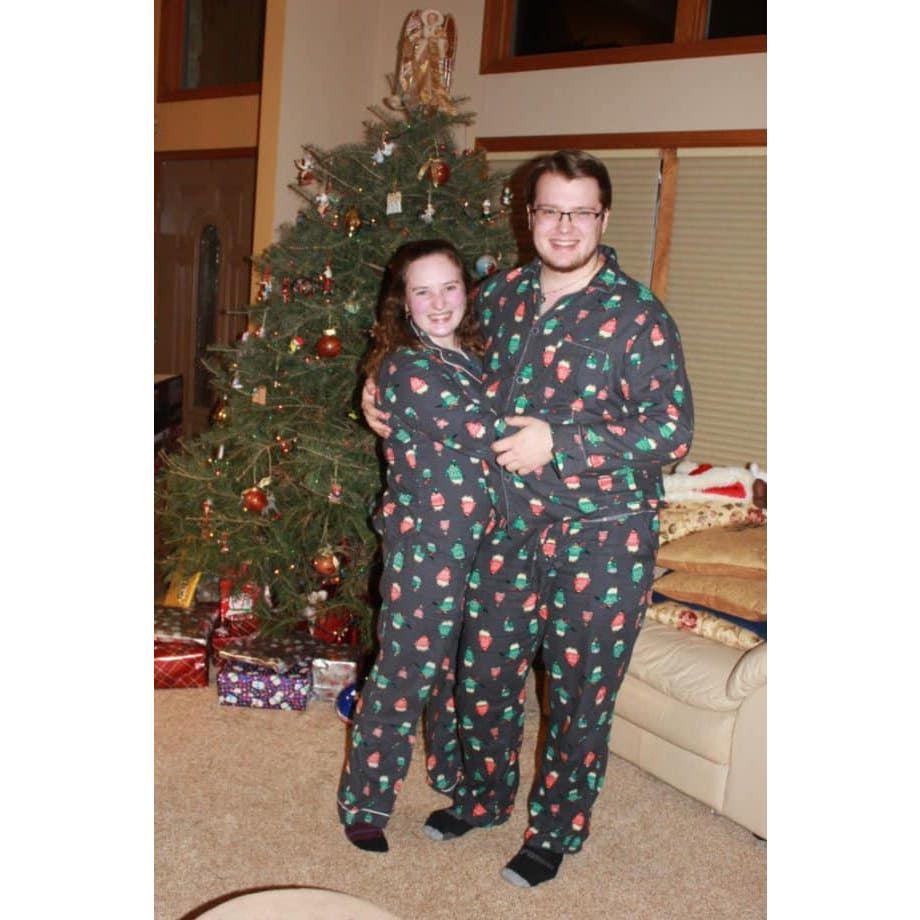 Matching PJs when visiting Hershey for the holidays!
