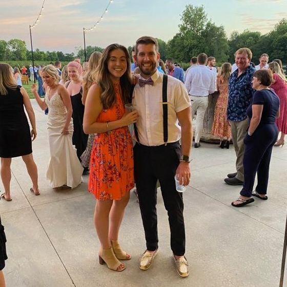 We have attended countless weddings together and Bailey has cried at every single one of them