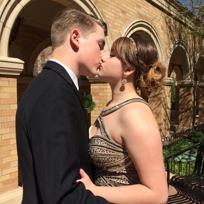 Randall High Senior prom 2016. The theme that year was the Great Gatsby/ roaring 20's. Fun fact: we watched the Great Gatsby on our second date and "our song" is from the movie's soundtrack.