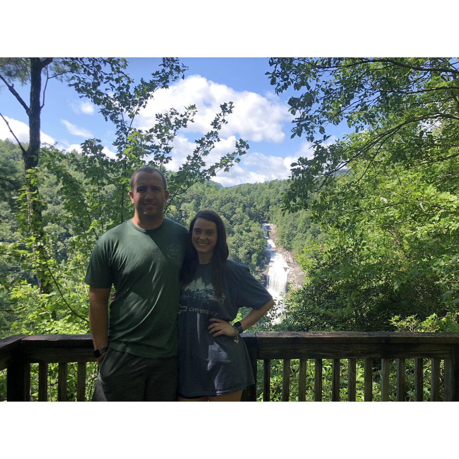 Our last hike as 'boyfriend/girlfriend'!