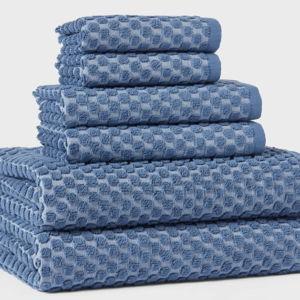6pc Performance Plus Textured Dot Bath Towel Set - Threshold™