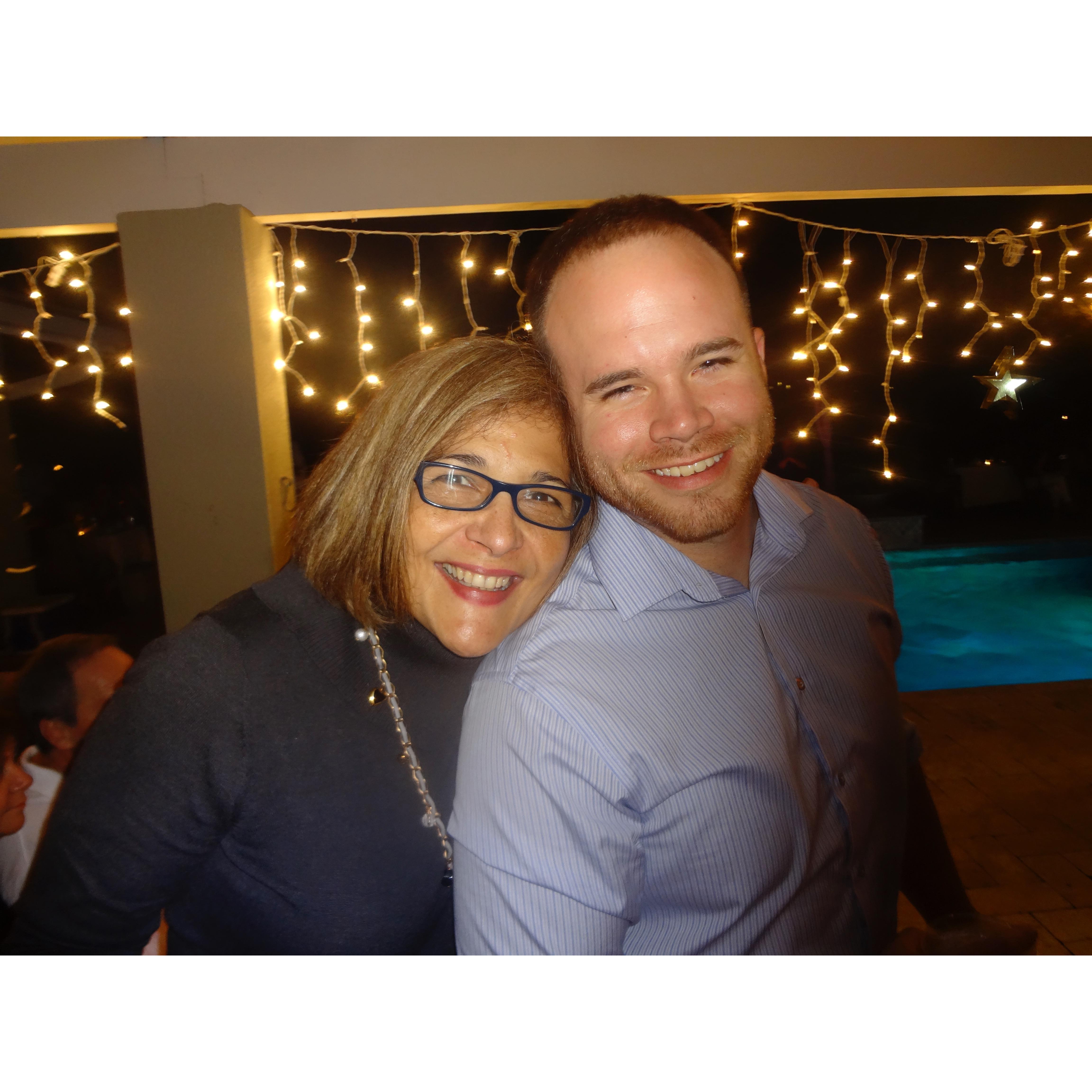 Our first New Year's after moving in together. New Year's 2015