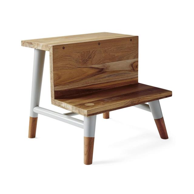 Teak Step Stool