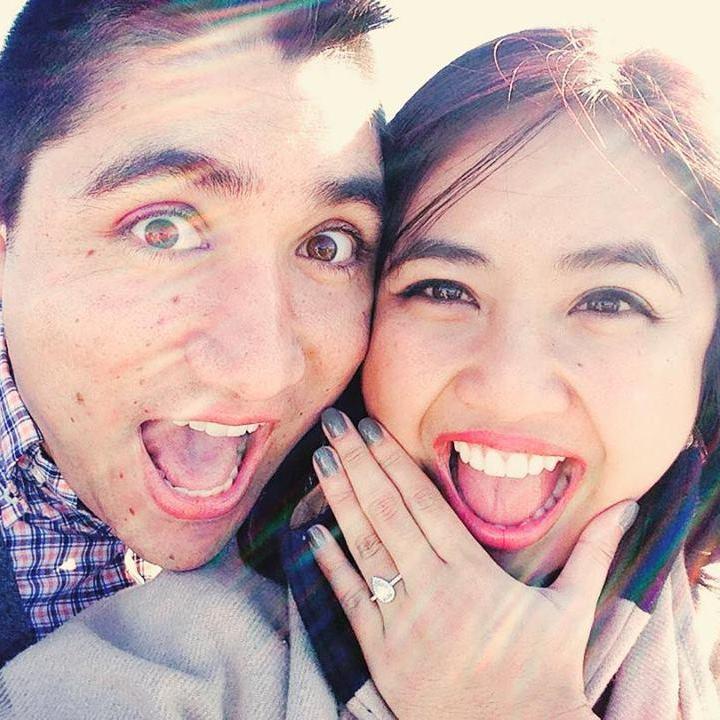 he definitely put a ring on it! (Inverness, CA)