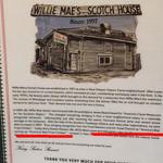 Willie Mae's Scotch House