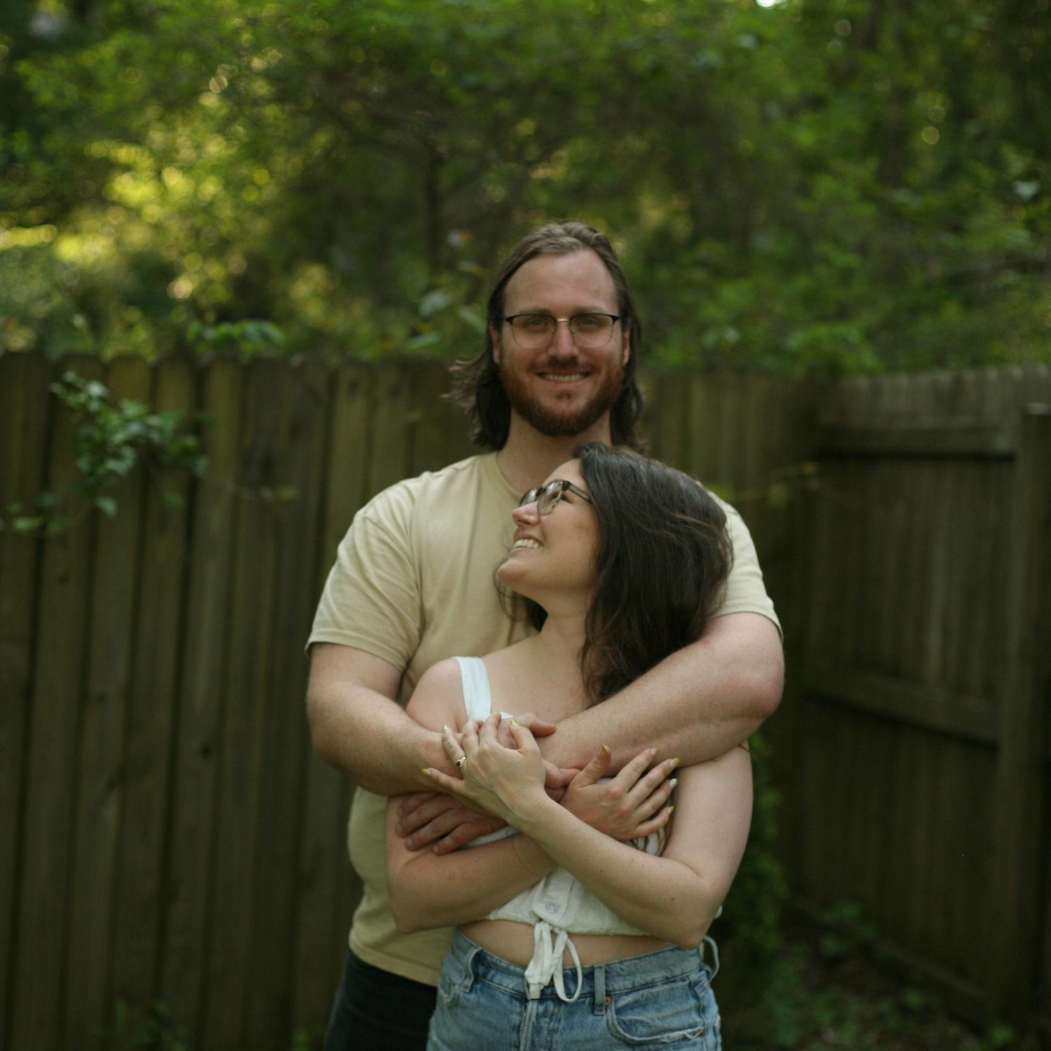 Informal Charlotte engagement shoot, April 2025