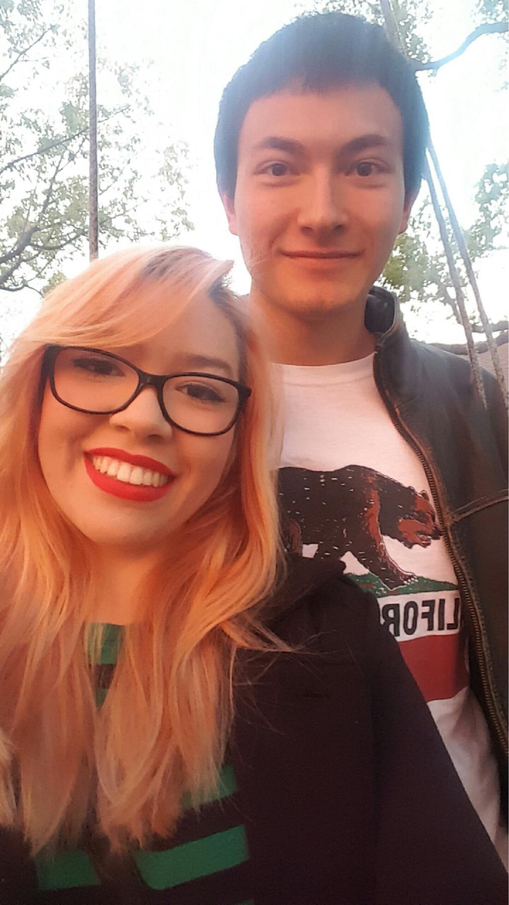 Our first date on Valentine’s Day of 2016!