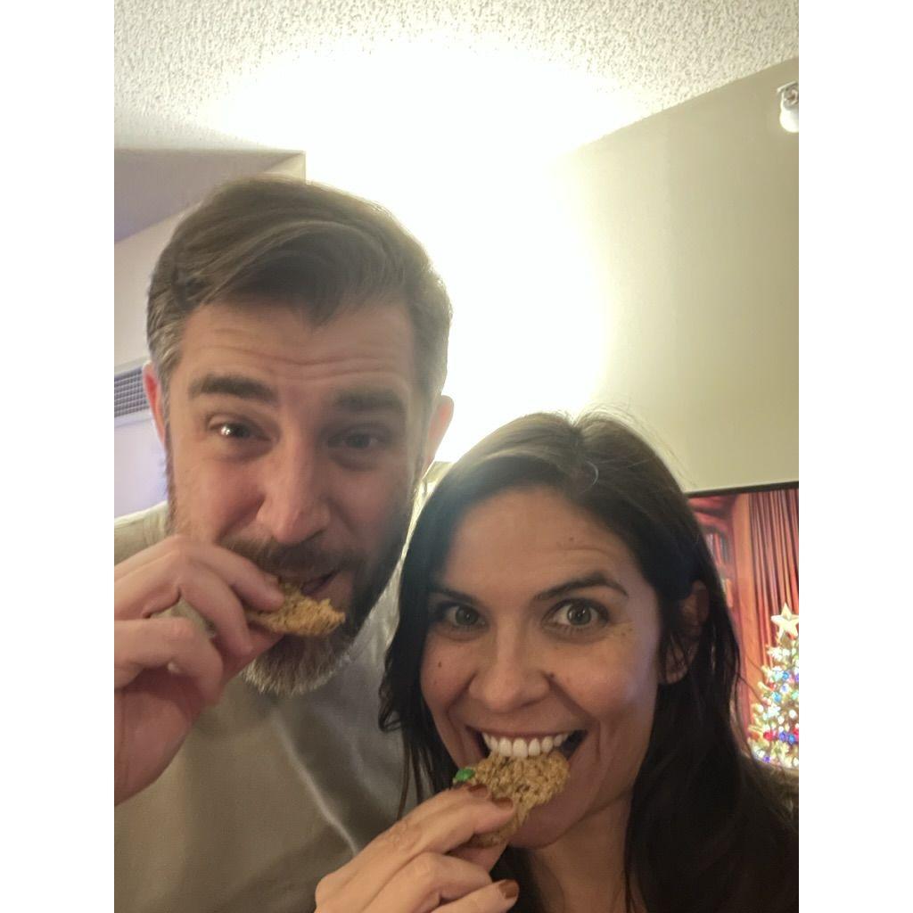 2024: Cam and Laura are suckers for monster cookies (Thanks Jen)!