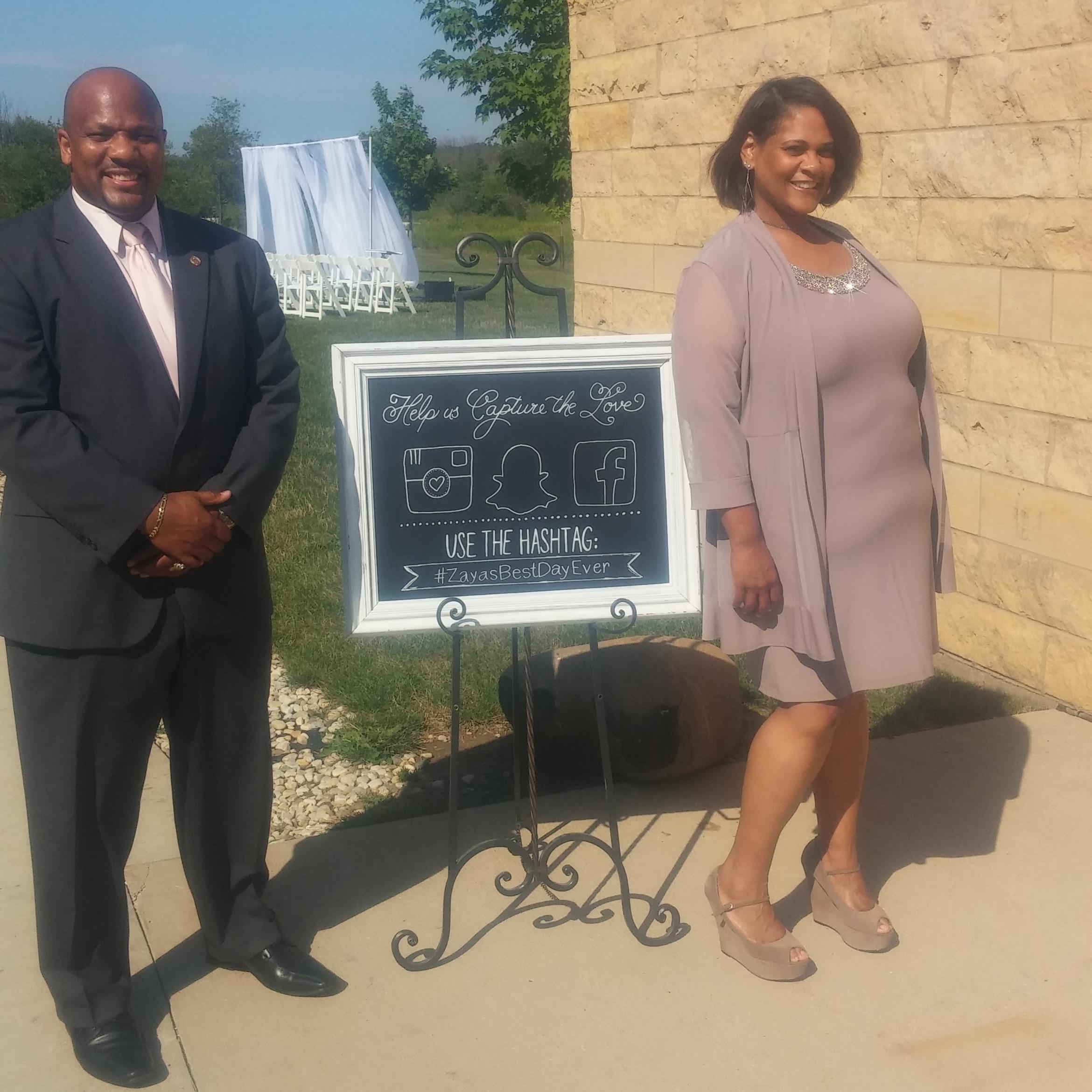 Tomas and Lexi's wedding day 2016. Man we go to a wedding every year.
