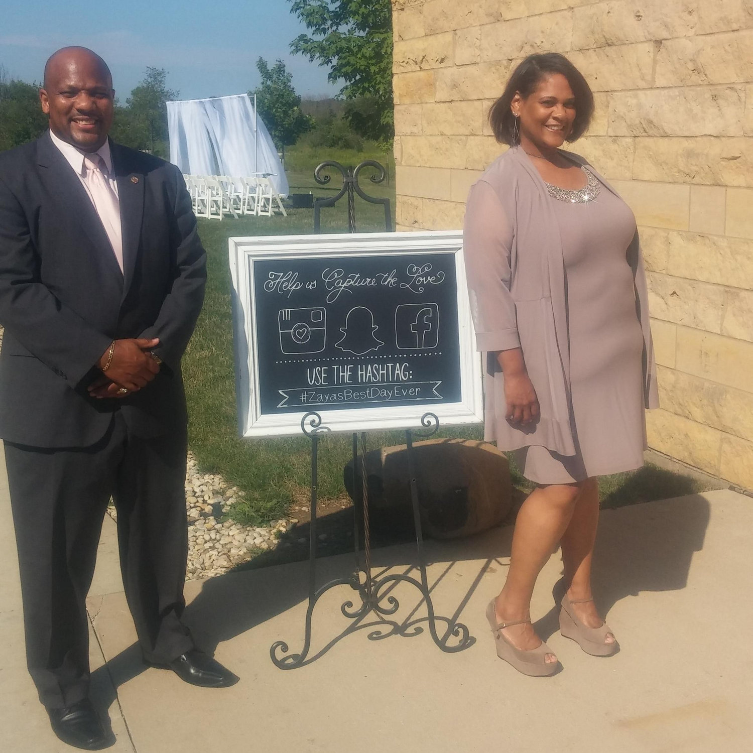 Tomas and Lexi's wedding day 2016. Man we go to a wedding every year.