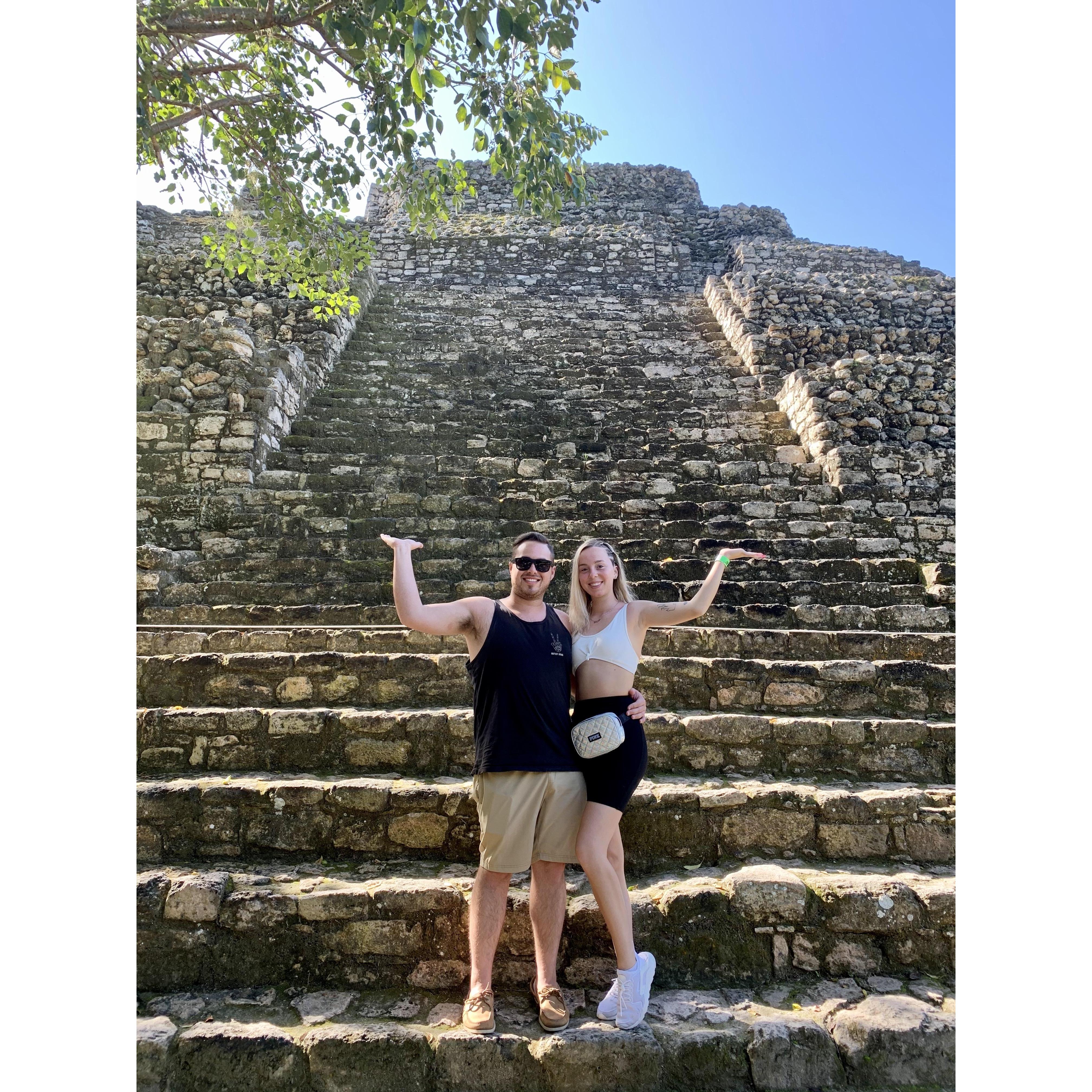 Mayan Ruins in Costa Maya