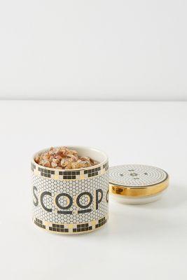 Bistro Tile Canister scoop