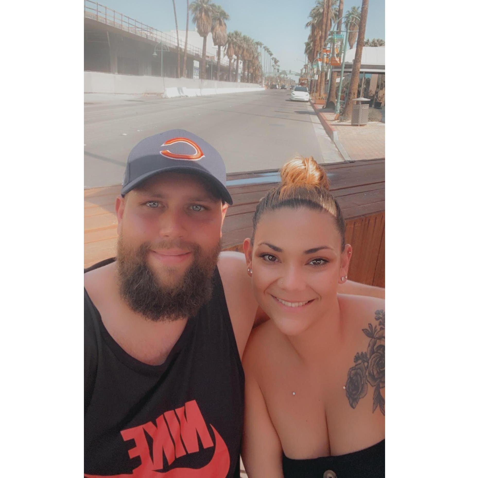 First trip to Cali to see my sister!