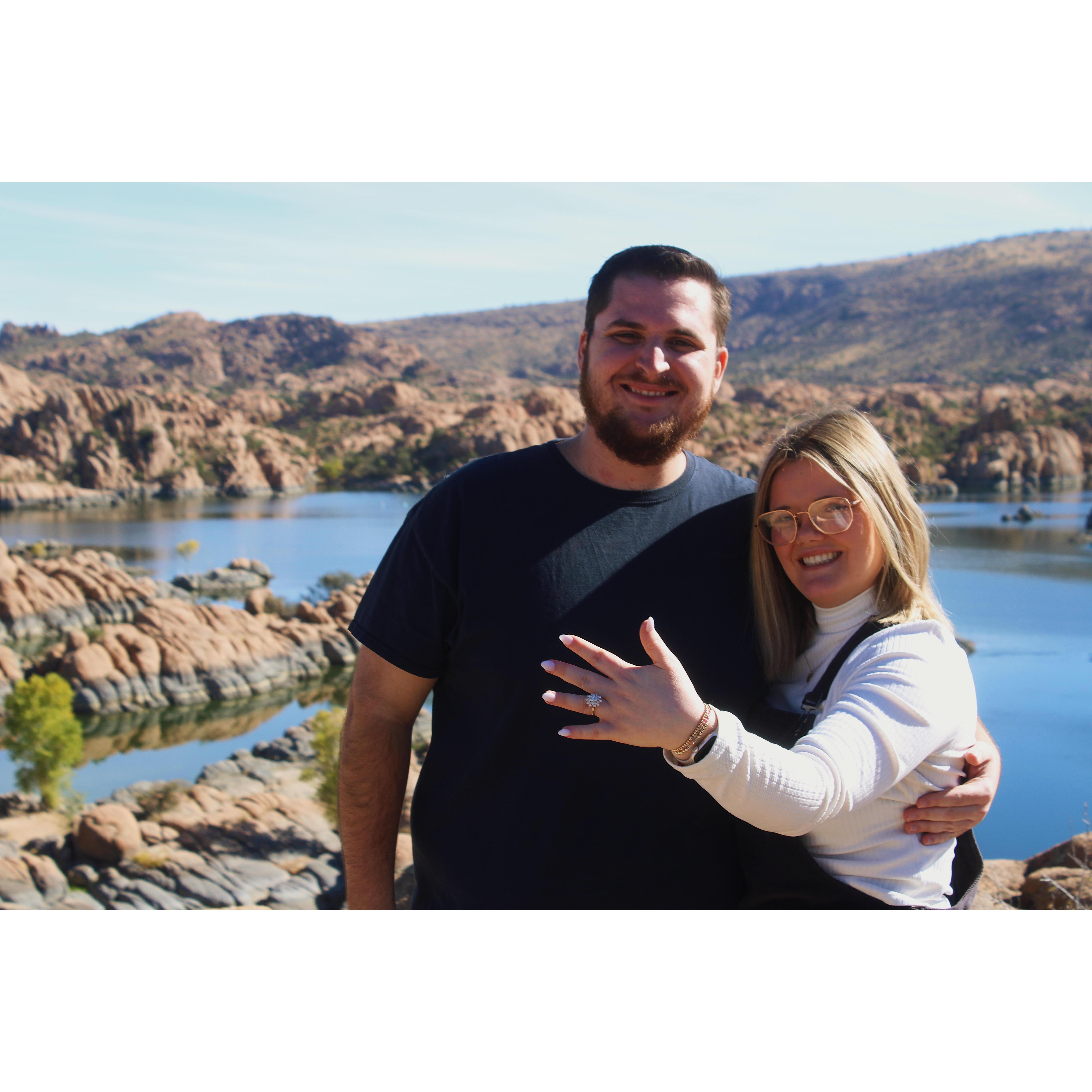 Engaged at Watson Lake
