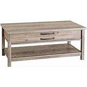 Unique Style and Functionality with Modern Farmhouse Lift-Top Coffee Table, Rustic Gray Finish