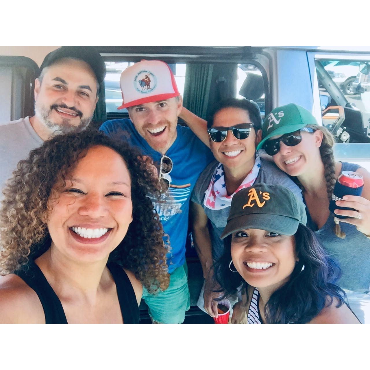 Mike, Mer, Dylan, Mayo, Janella, and Mol!