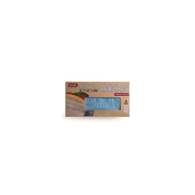 Russbe Reusable Sandwich Bags - 8ct