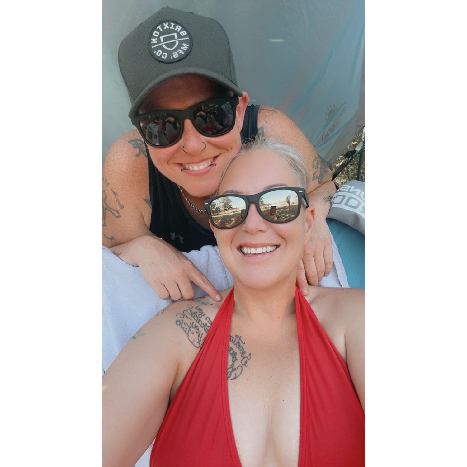 Fourth of July at Lake Thunderbird in Oklahoma. 2023