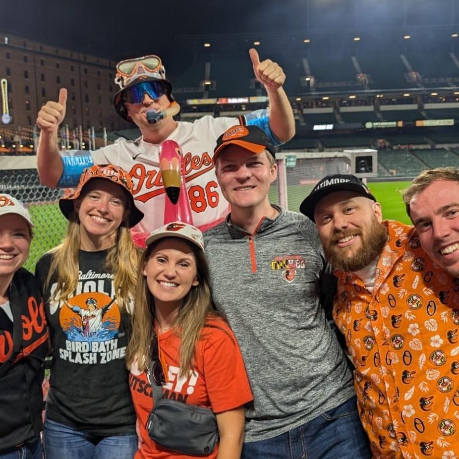 Splash zone at the O's stadium!