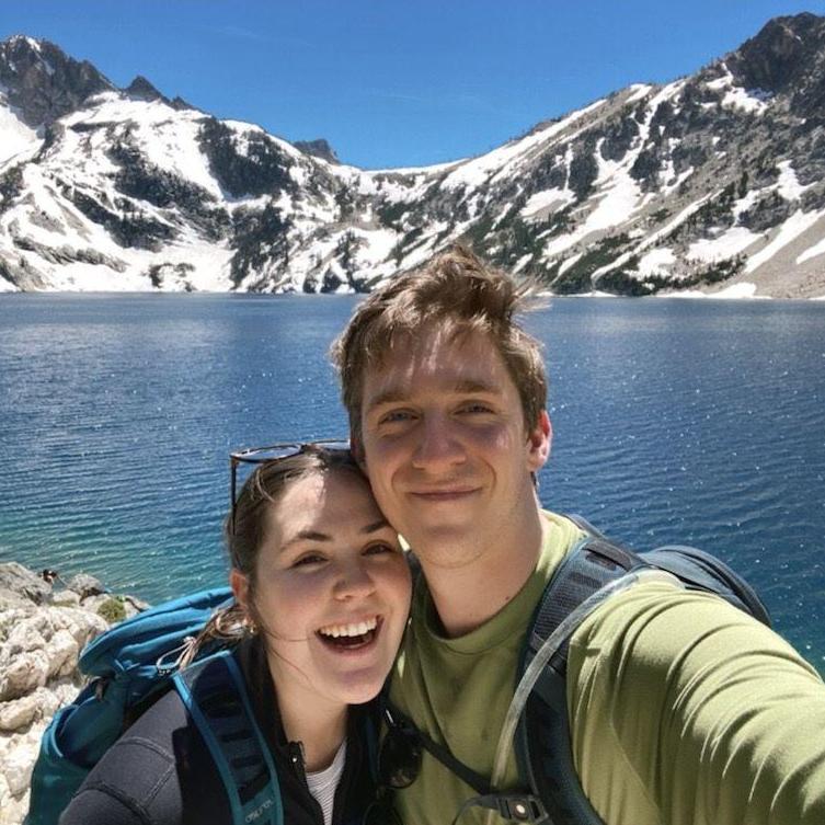 Another top of the Sawtooth Mountains hike picture. A perfect day. 6/10/2021