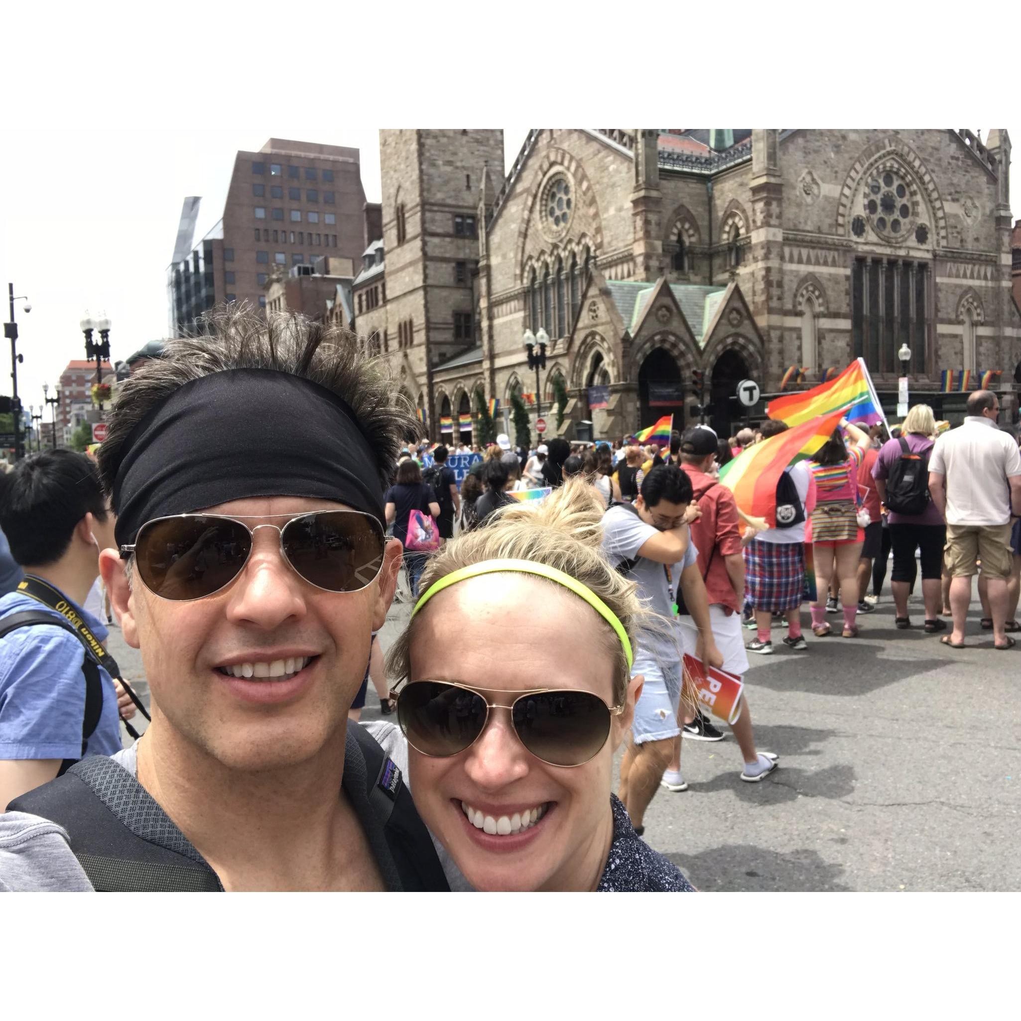 Celebrating Pride in Boston!