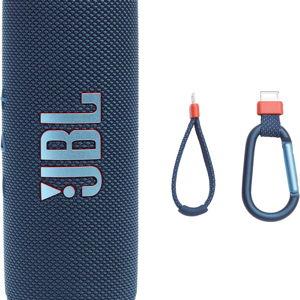 JBL Flip 7 - Portable Waterproof and Drop-Proof Speaker, Bold JBL Pro Sound with AI Sound Boost, 16Hrs of Playtime, and PushLock System with Interchangeable Accessories (Blue)