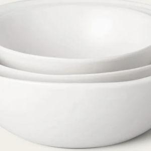 The Nested Serving Bowls | CLOUD WHITE