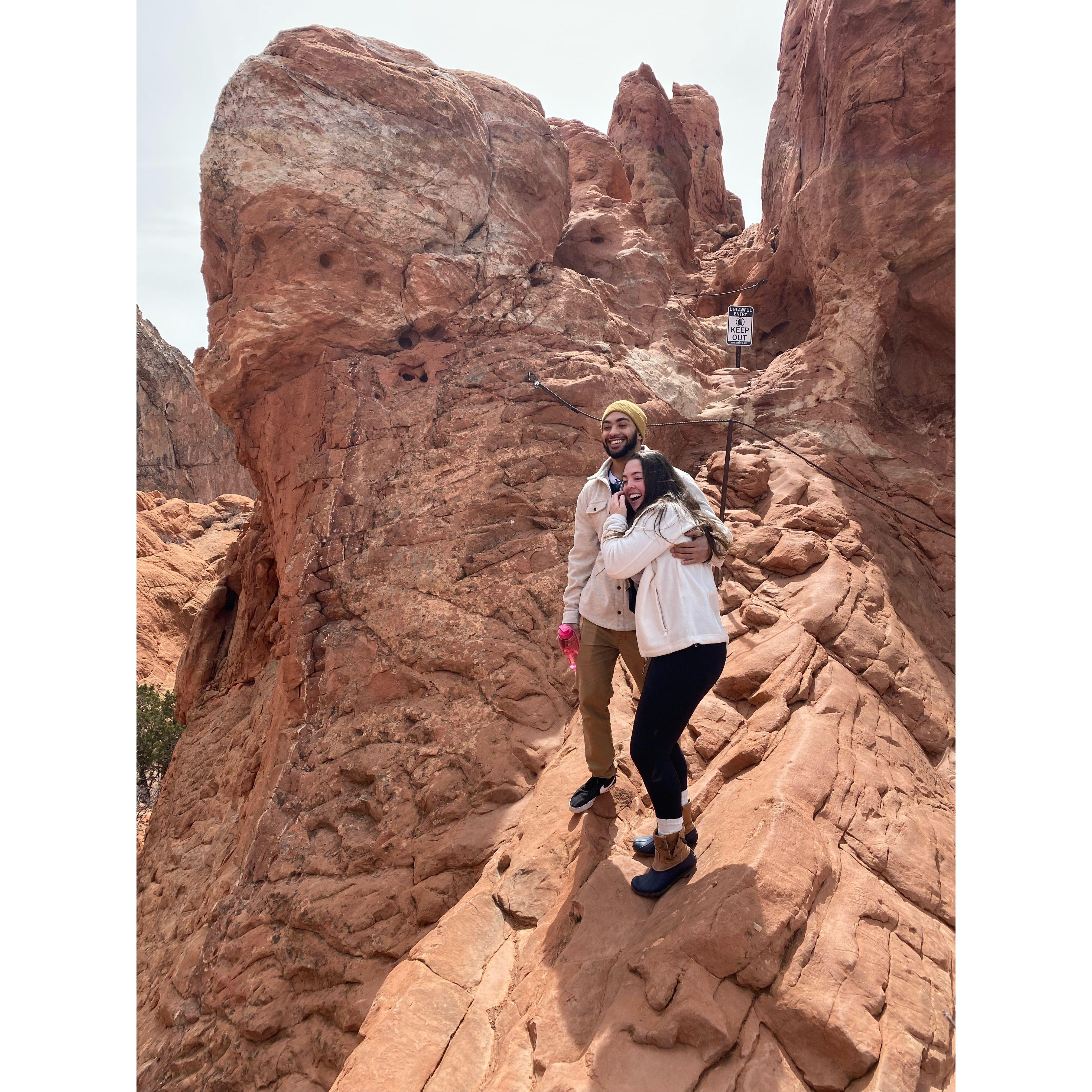 March 21, 2023: The tour trips continue... this time to Colorado Springs! We both fell in love with Colorado and had an adventure-filled week!!