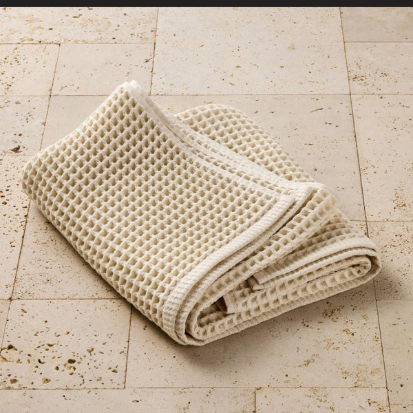 Waffle Towel - Casaluna™ NATURAL COLOR