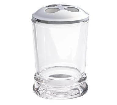 PB Classic Glass Toothbrush Holder