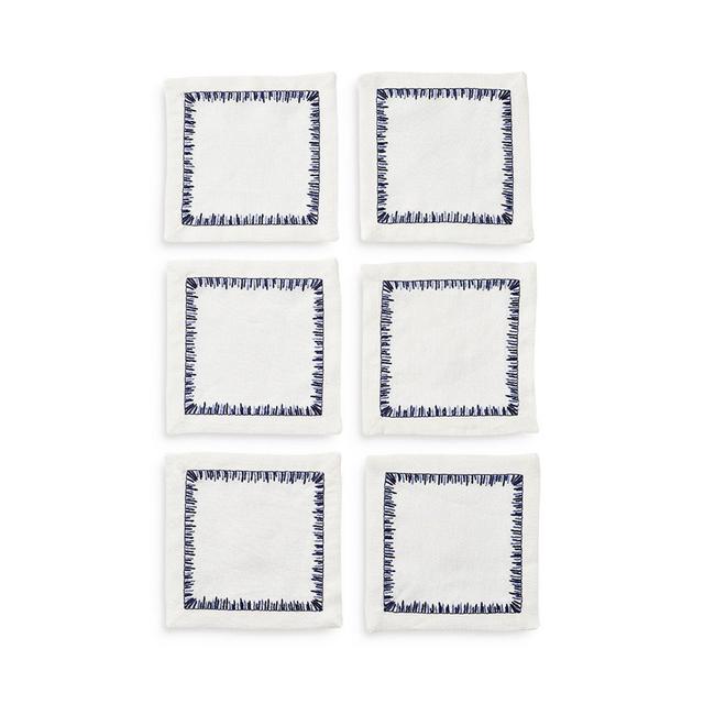 Kim Seybert Filament Cocktail Napkin, Set of 6