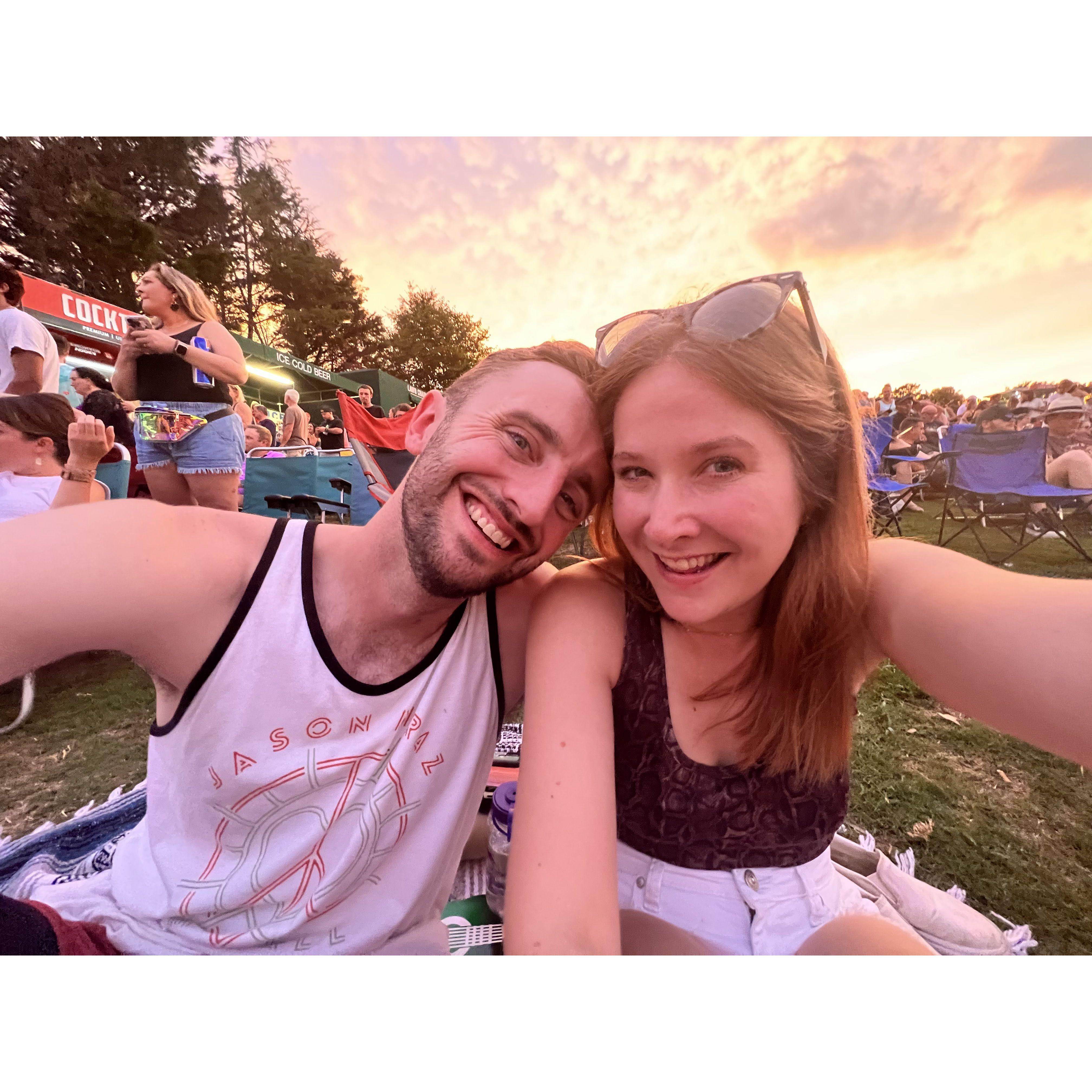 Jamison's first DMB Show! (Raleigh, NC)