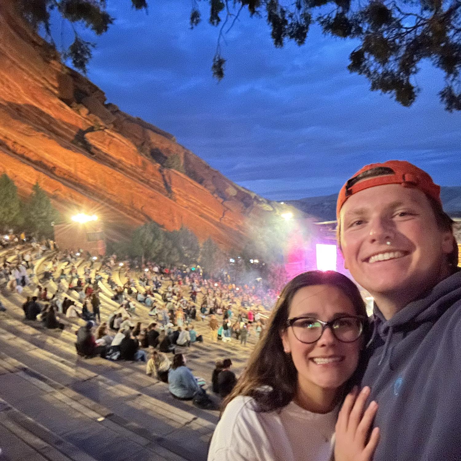 Shawn Mendes at Red Rocks