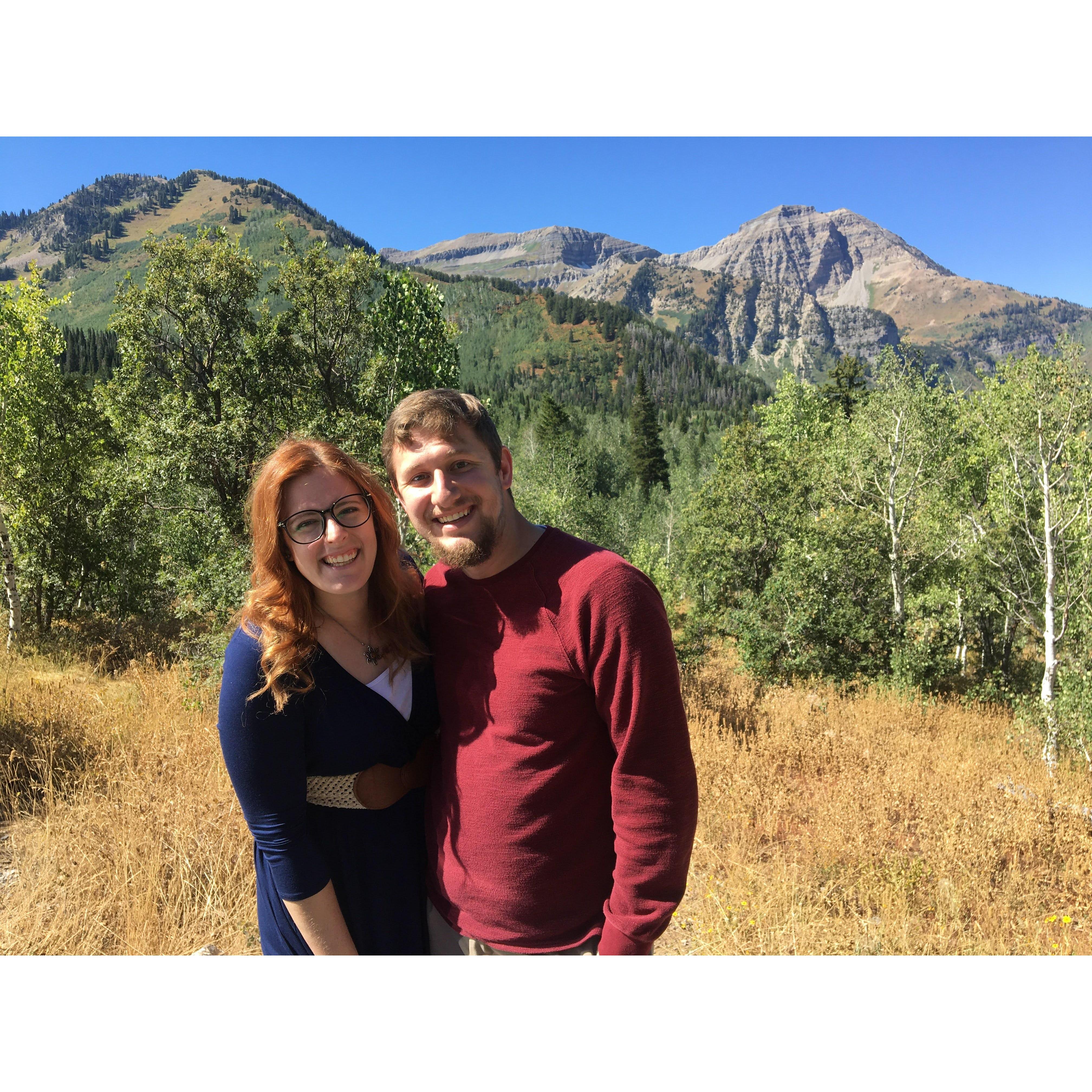 Did we mention we love traveling together?? We got to see some beautiful sights in Utah just before our friends' wedding!!