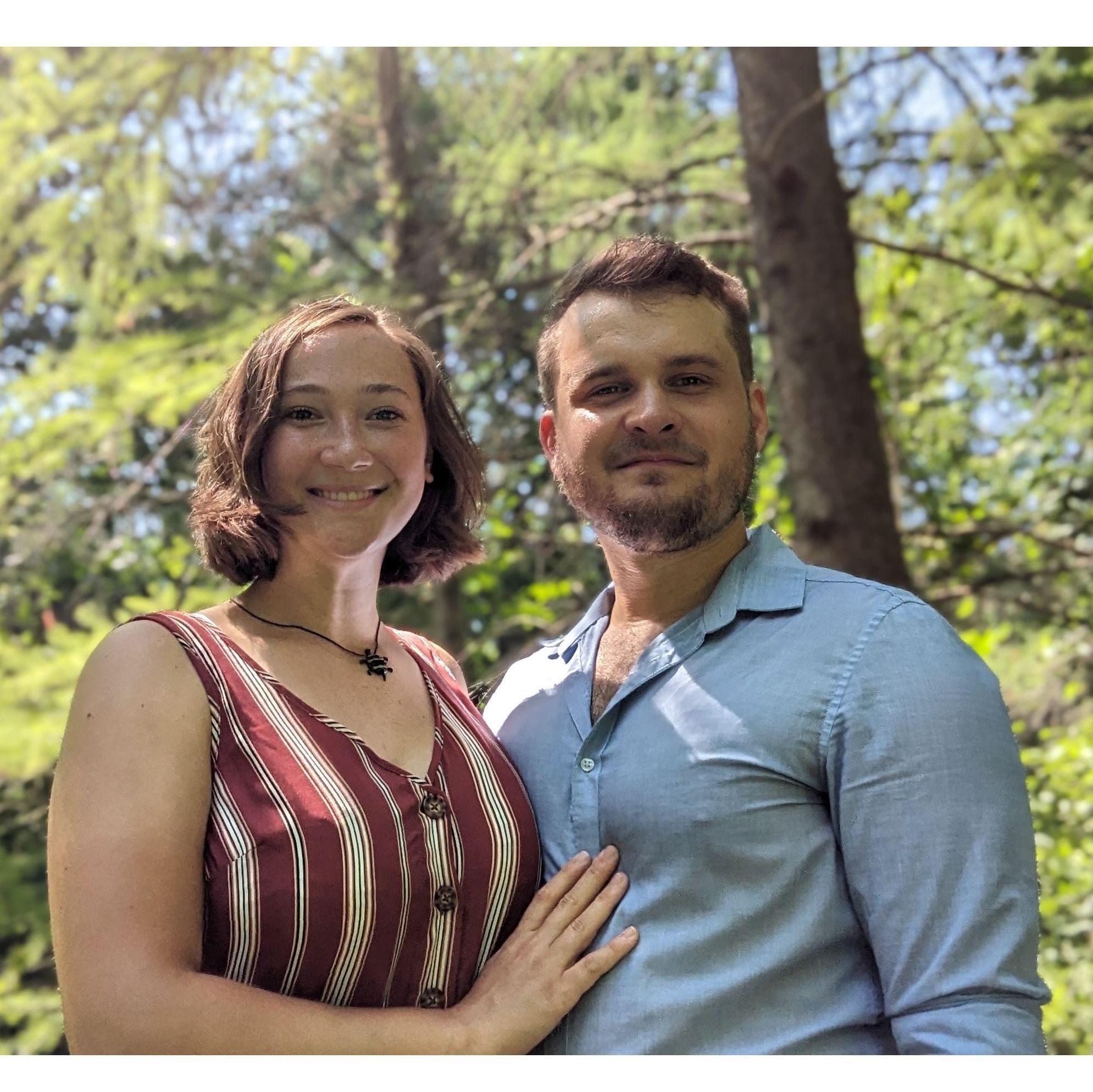 Recognize this one? Our first holiday card picture!