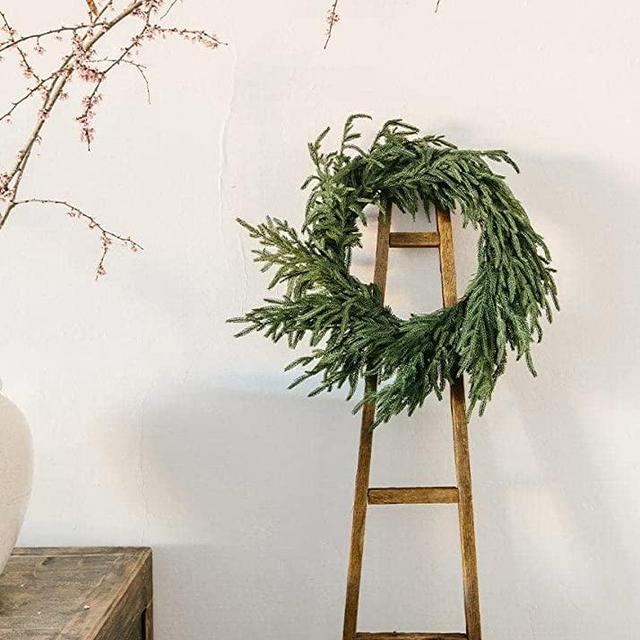 Afloral Real Touch Norfolk Pine Wreath - 24"