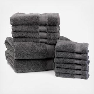 12-Piece Grand Egyptian Bath Sheet Towel Set