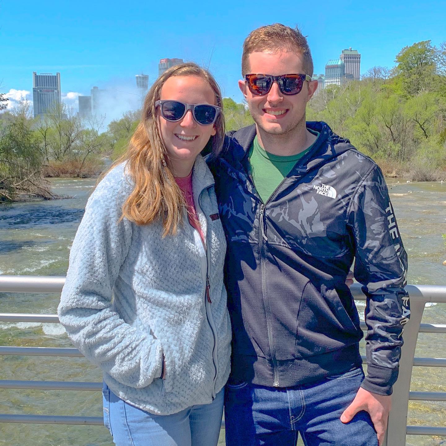 Our first time in Niagra Falls!