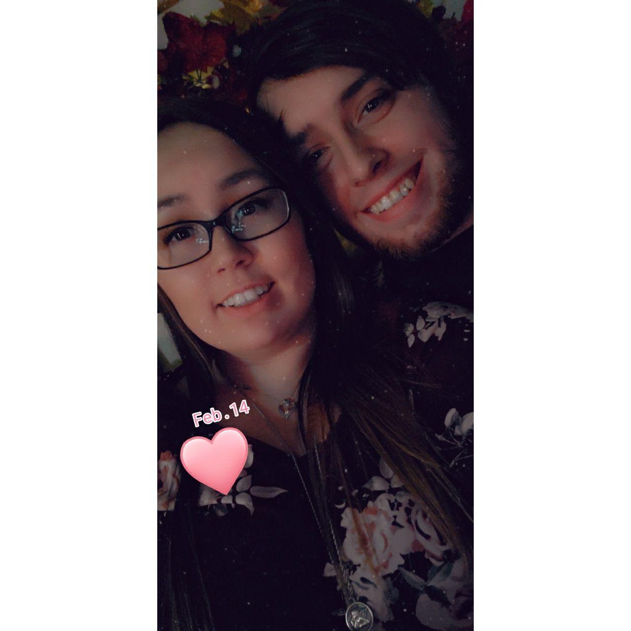 2/14/20 Our first Valentines day!
