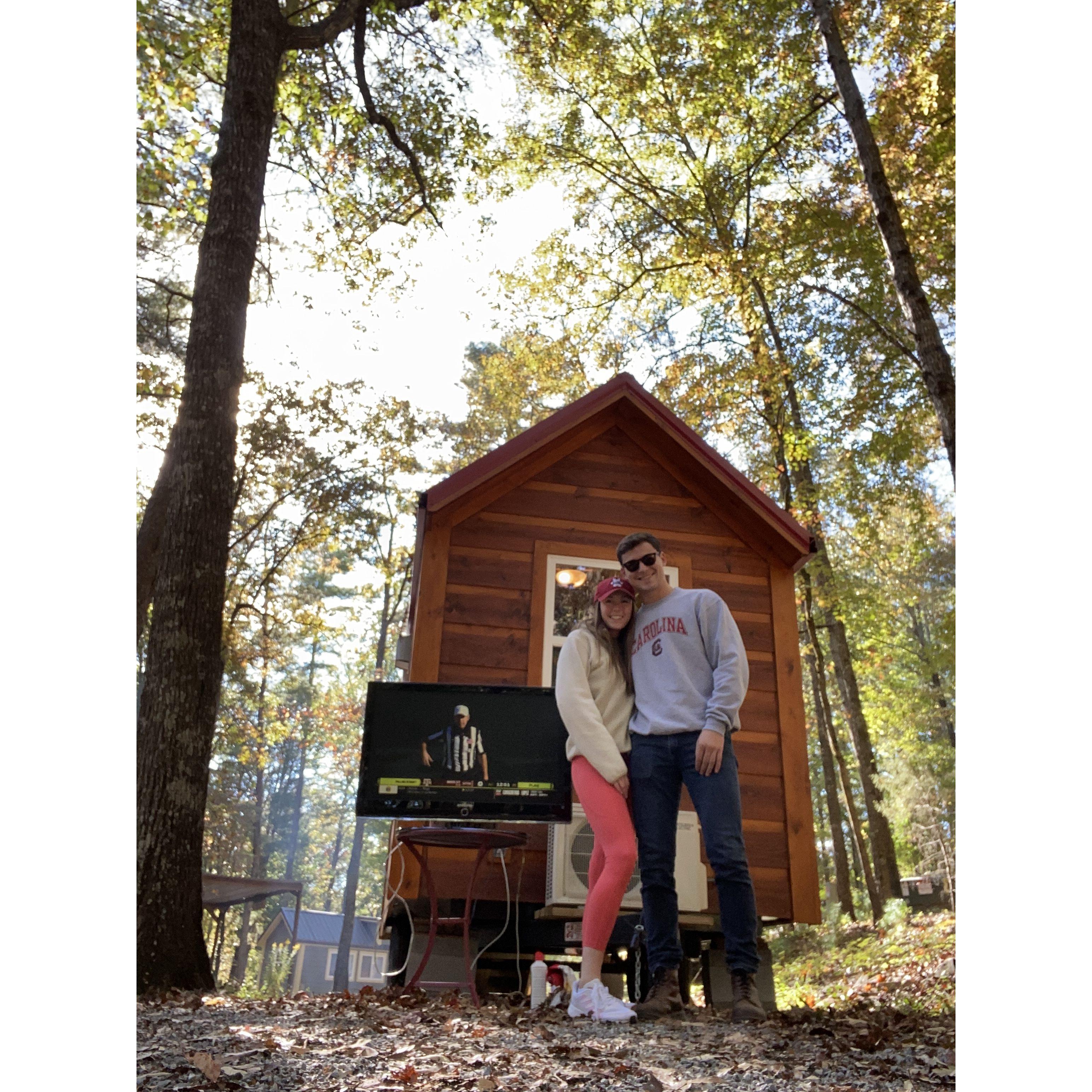 Tiny House rental on Lake Burton - October 17, 2020